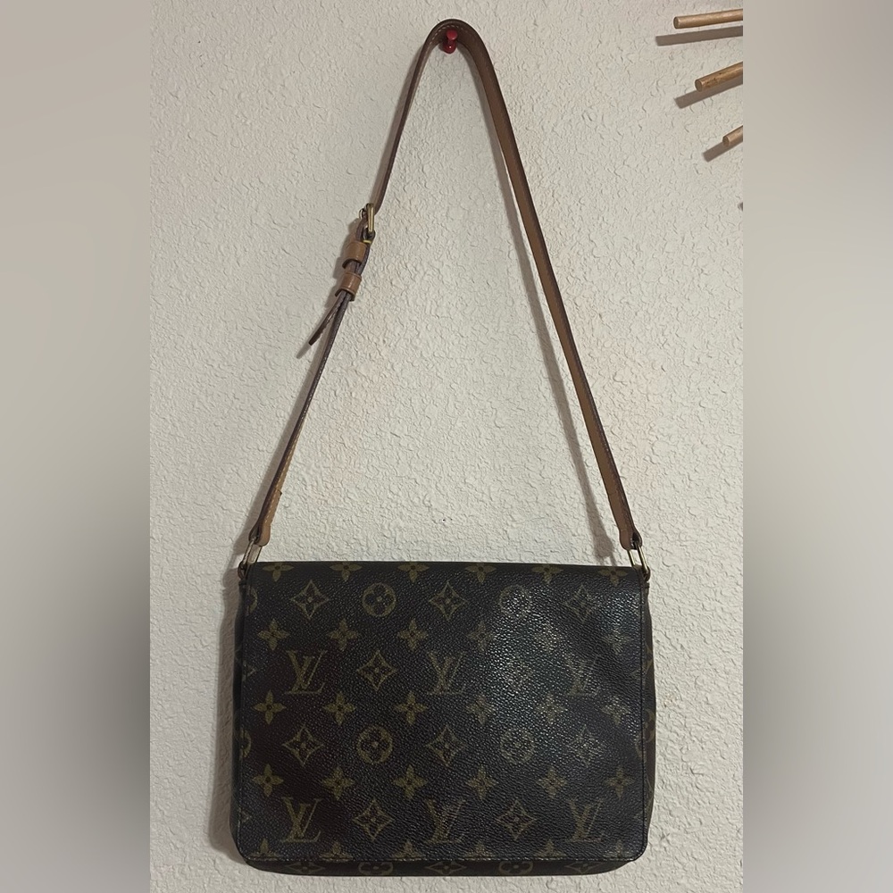 Vintage Louis Vuitton Monogram Musette Tango Shoulder Bag